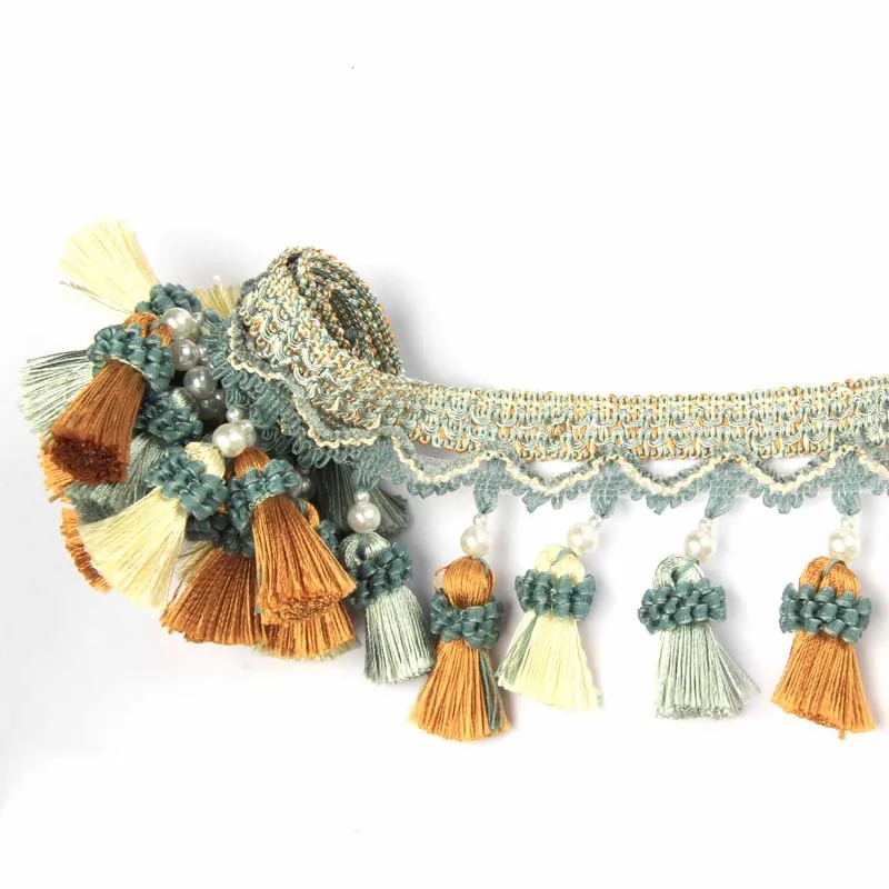 1 м или 6 ширина 9 см занавеска с бахромой и кисточкой отделка кружевные аксессуары