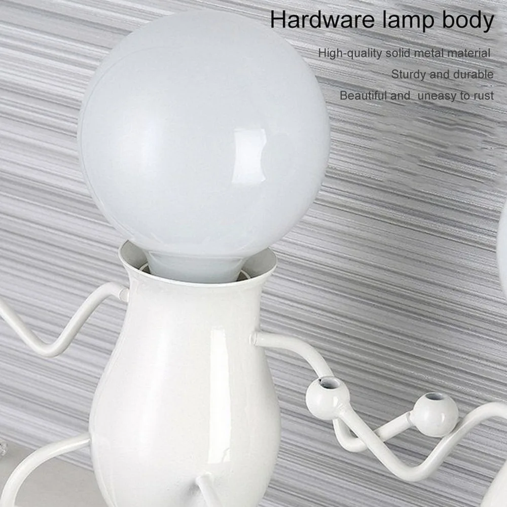 

Fashion Modern Creative Wall Lamp LED Wall Lamp Bedside Lamp Iron Dwarf Doll Children's Room Hanging Lamp Decorative Wall Lamp