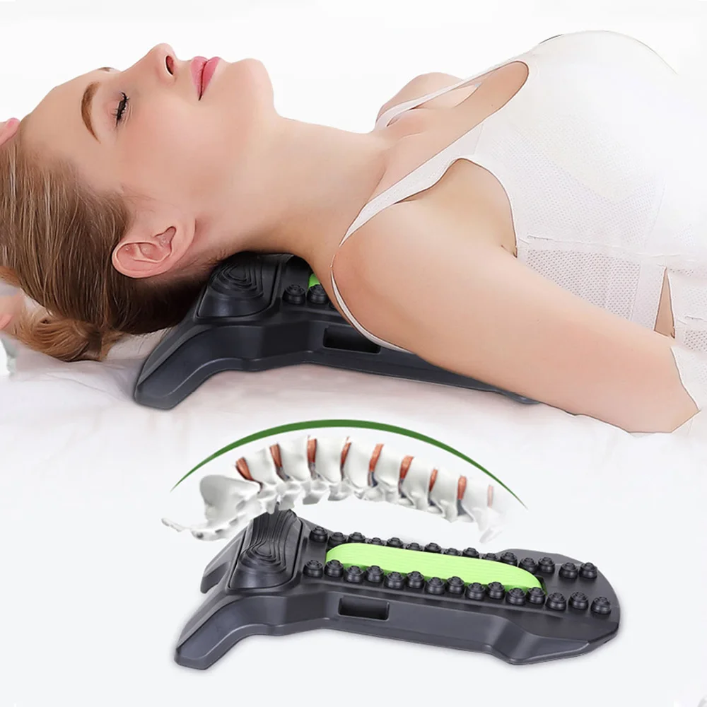 1 шт. расслабляющий массажер для спины растягивающийся цвет в случайном порядке