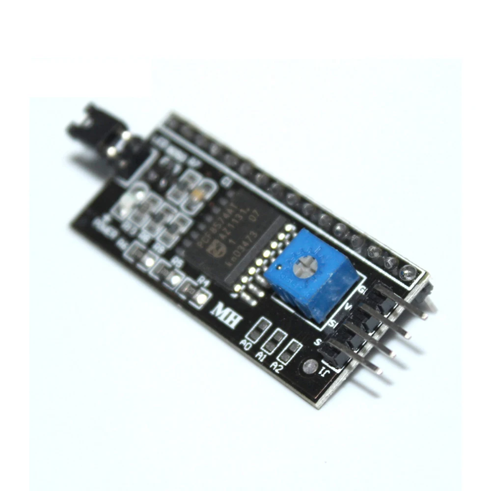 1 шт. плата ЖК 1602 порт модуля PCF8574 IIC/I2C/TWI/SPI интерфейс модуль дисплей|Печатные