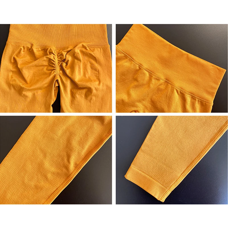 Спортивные шорты женские облегающие с высокой талией из мягкого нейлона |