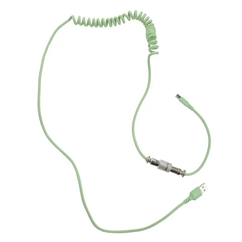 

1 Set Aviator Connector Cable USB to USB Type-C Connector Coil Spring Wire