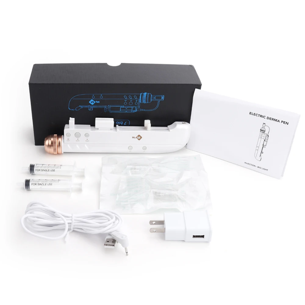 Гидравлическая ручка для инжектора Дерма-ручка нано-водная мезотерапия мезогюн