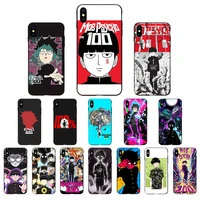 mob psycho 100 anime cover case soft tpu for iphone x 11 pro max xs max xr 6 7 8 plus 5 5s phone cases telefoonhoesjes etui capa