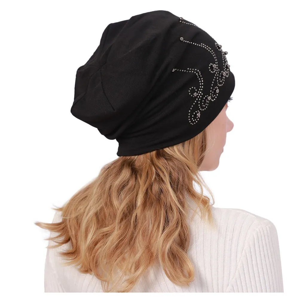 Женская шапка в индийском мусульманском стиле головной платок полоску с принтом