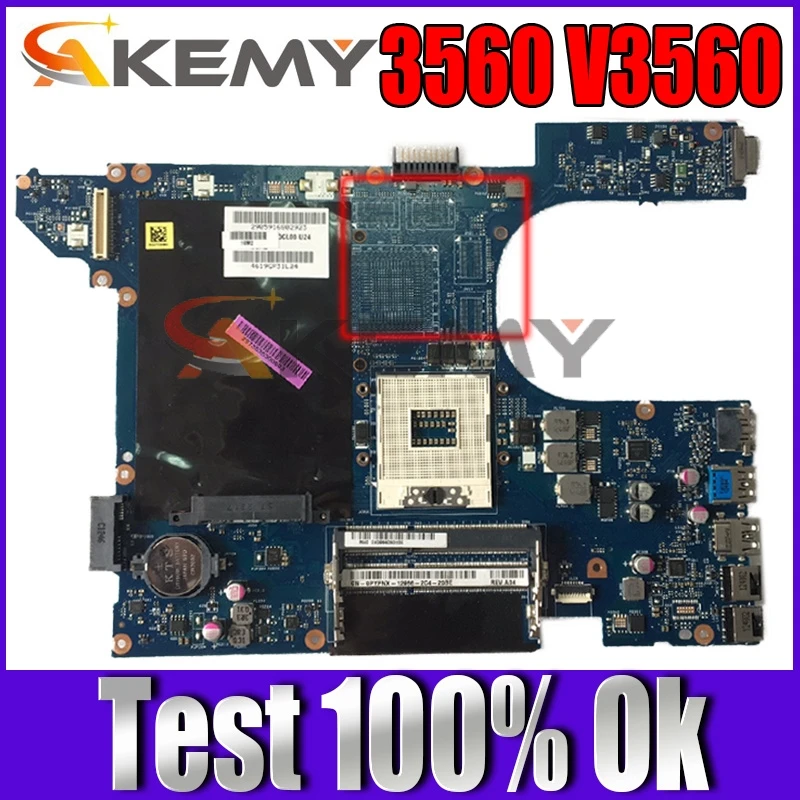 

QCL00 LA-8241P CN-0PYFNX 0pyfnx PYFNX материнская плата для ноутбука Dell Vostro 3560 V3560 PC материнская плата HM77 DDR3 100% рабочих
