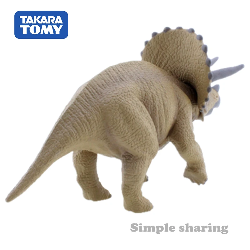Takara Tomy Tomica Triceratops Mold Al 02 динозавр игрушки фигурка животного модель комплект литой