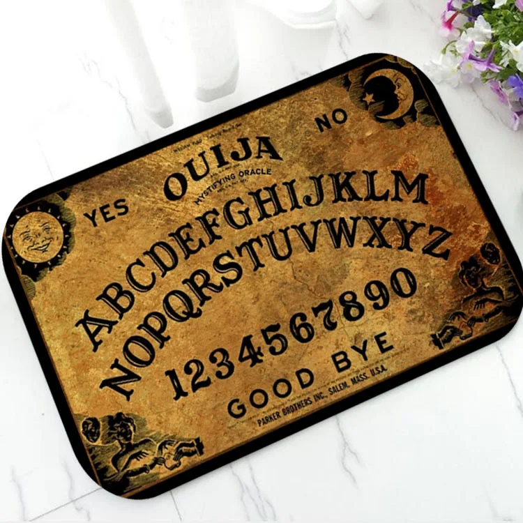 Необычная загадочная доска Ouija коврик для ванной комнаты Забавный крутой