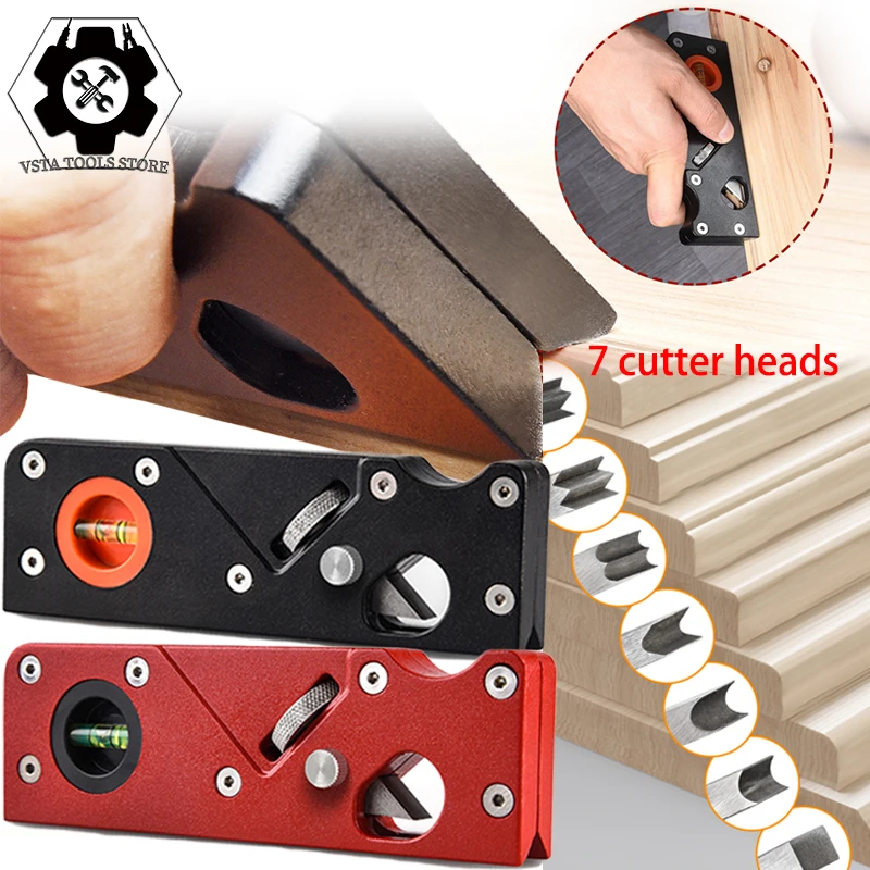 

Mini Wood Planer Woodworking Chamfering Planer 45 Degree Bevel Hand Corner Shaving Planer DIY Woodcraft Chamfer Deburring Tool