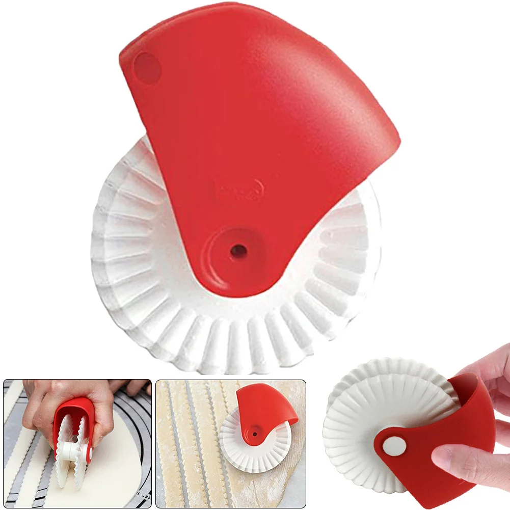 

DIY Dough Cutting Tools Pastry Wheel Pizza Pastry Lattice Cutter Ravioli Rolling Baking Decoration Tools Pie Crust DIY Cooking