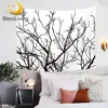 BlessLiving Tree Branch Wall Hanging Tapestry 3D Print Decorative Wall Carpet Weed Plant Wall Blanket 150x200 Nature Tapisserie 1
