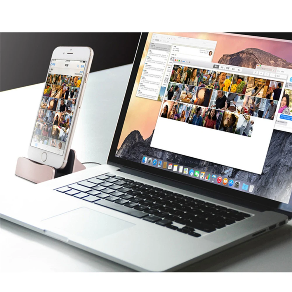 Док-станция для смартфона Держатель зарядного устройства iPhone Huawei Y8P Y8s P40 P30 Lite Pro P