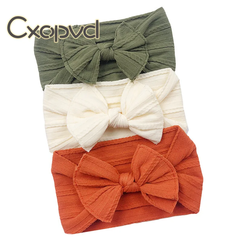

3pcs Baby Hair Band Set Baby Girl Headbands with Hair Bows Head Wrap For Newborn Baby Girls Infant Toddlers Kids