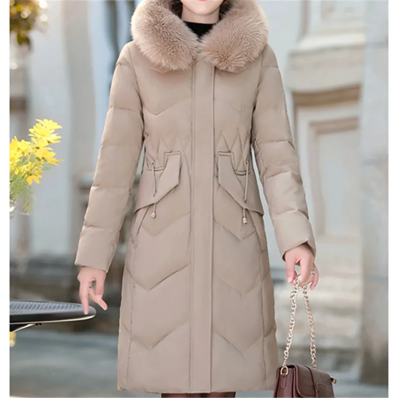 

Autumn Winter Parkas Short Down Cotton Jacket Woman Fashion Zipper Slim Thin Padded Coat Plus Size Clothing Female Outwear 5XL