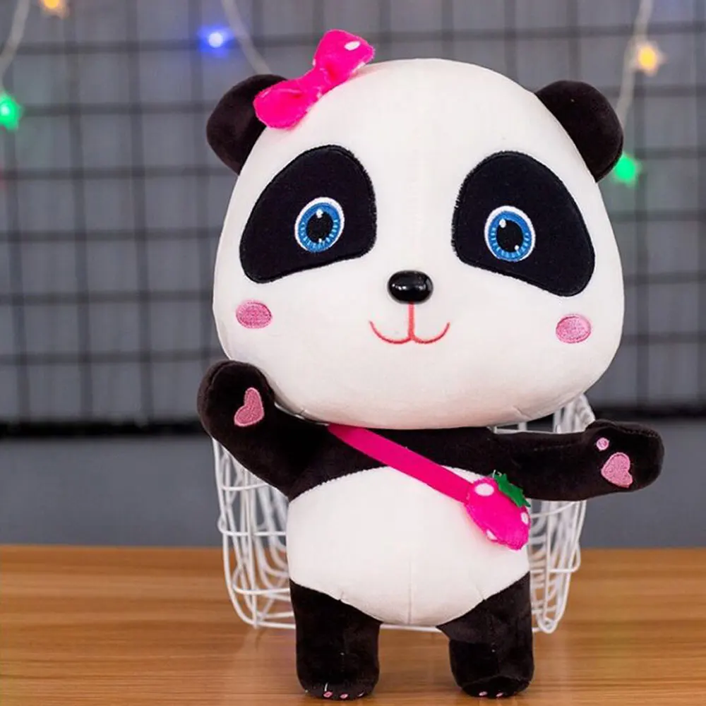 23-50cm Babybus Cartoon for Kids Plush Toys Baby Panda Soft Stuffed Doll Gift | Игрушки и хобби