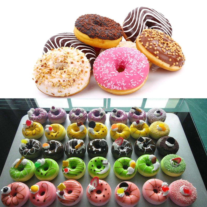 

Silicone Donut Mold Baking Pan Non-Stick Baking Pastry Reusable 6-Cavity Chocolate Cake Dessert Ice Cube DIY Decoration Tools