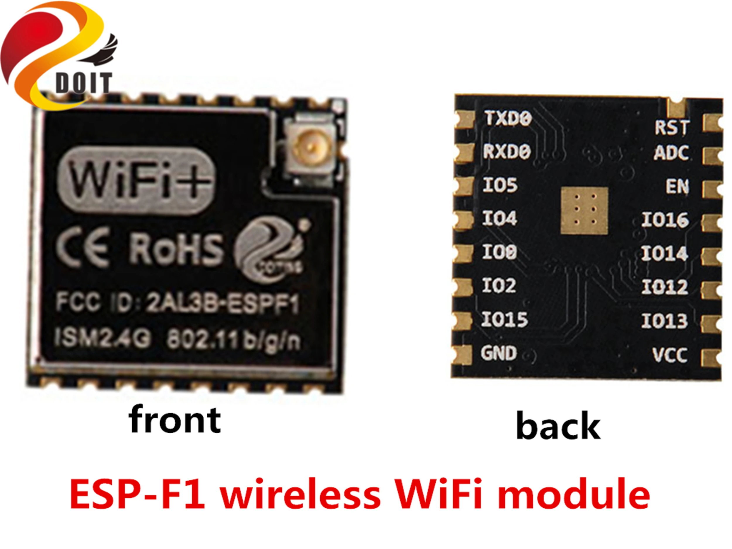 SZDOIT ESP F1 беспроводной WiFi модуль ESP8266 Серийный порт с тестовым прибором горящая