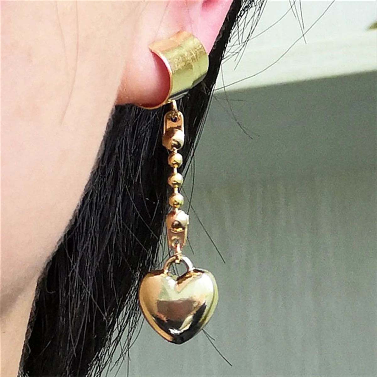 Аниме Hunter X Hisoka серьги японский косплей мужские женские реквизит в форме сердца