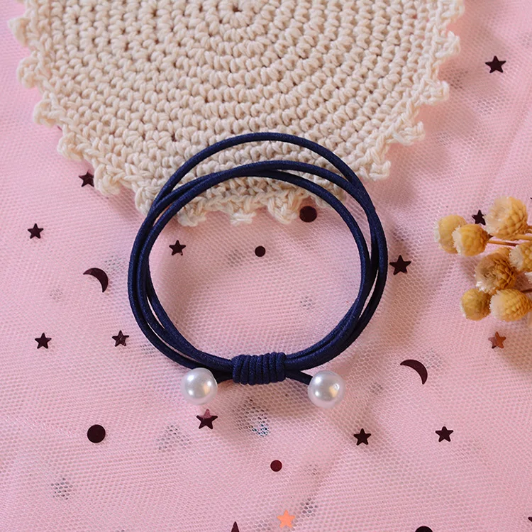 Темперамент Джокер жемчуг бисером резинки для волос круг многослойная