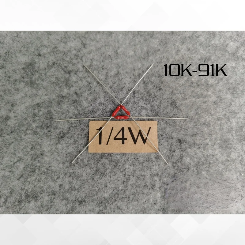 

10K-91K 1/4W HiFi аудио сопротивление, полный диапазон высокой точности-низкотемпературный Дрифт-no sense
