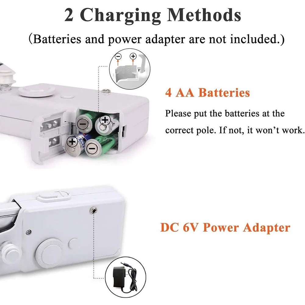 Электрическая швейная машина портативная быстрое мини устройство для шитья