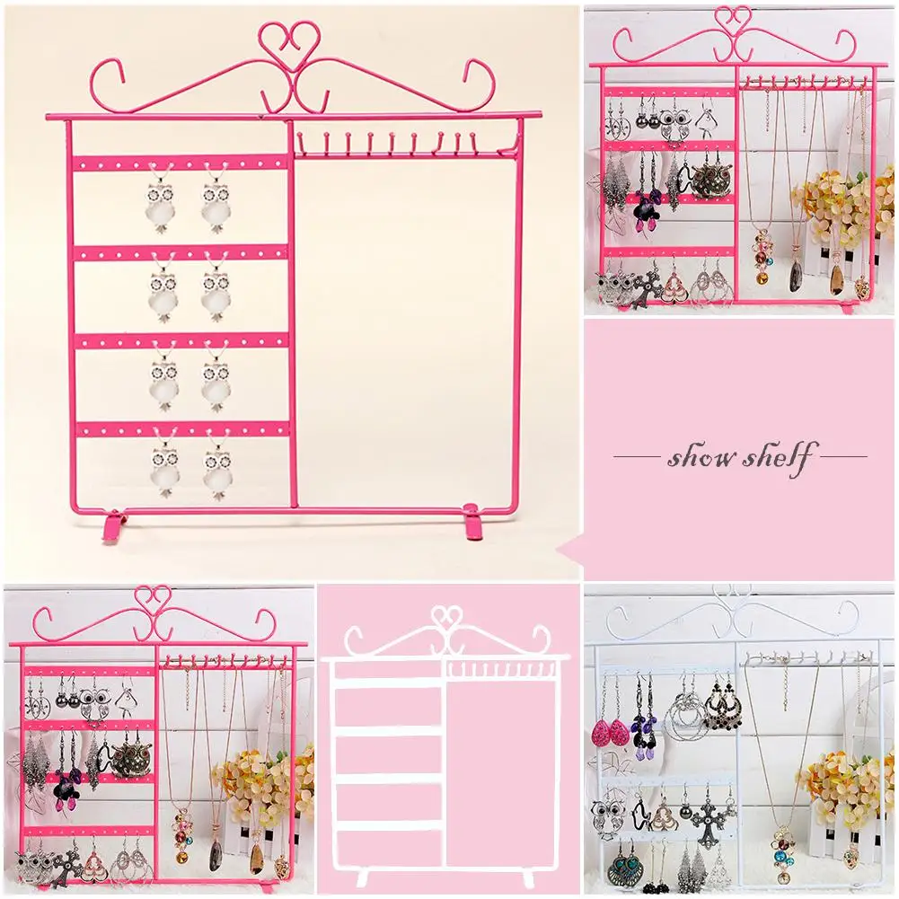 

Лидер продаж! Новое поступление модные ювелирные изделия стеллаж для выставки товаров Дисплей хранения подвесной держатель серьги ожерель...