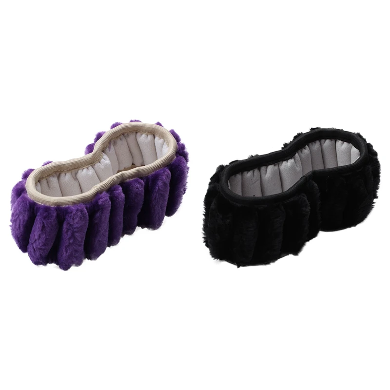 

2 шт., Набор чехлов для руля и руля из искусственного меха