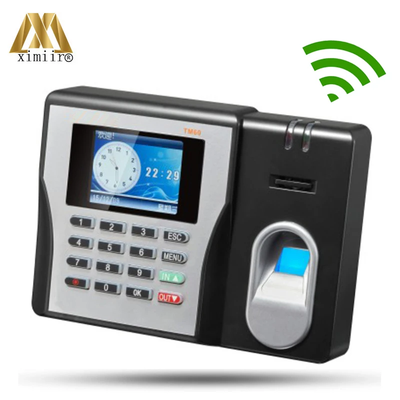 

Система контроля времени и доступа XM60, tcp/ip, биометрический, с датчиком отпечатка пальца