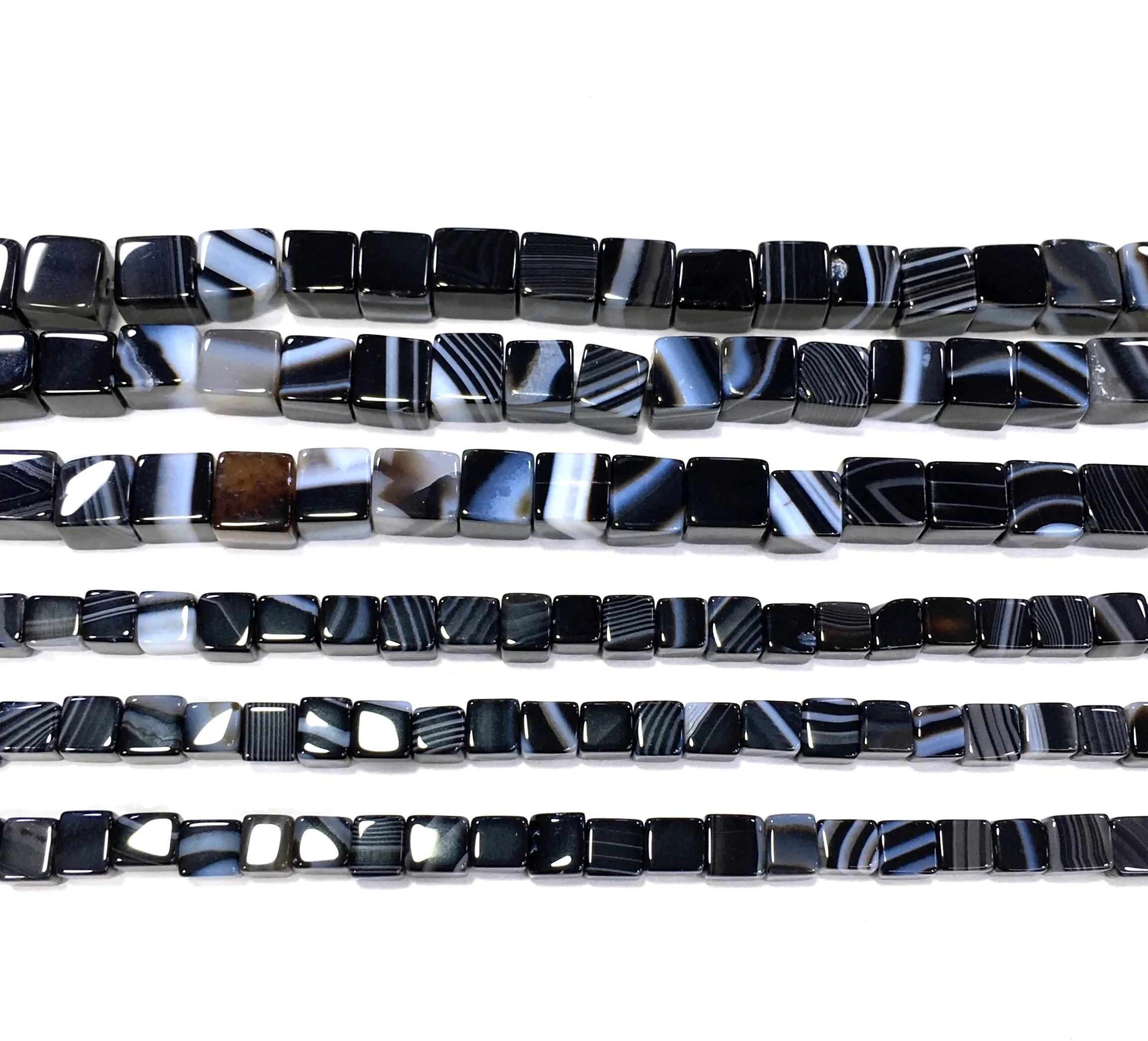 Бесплатная доставка натуральный черный оникс кубик свободные бусины лечебный