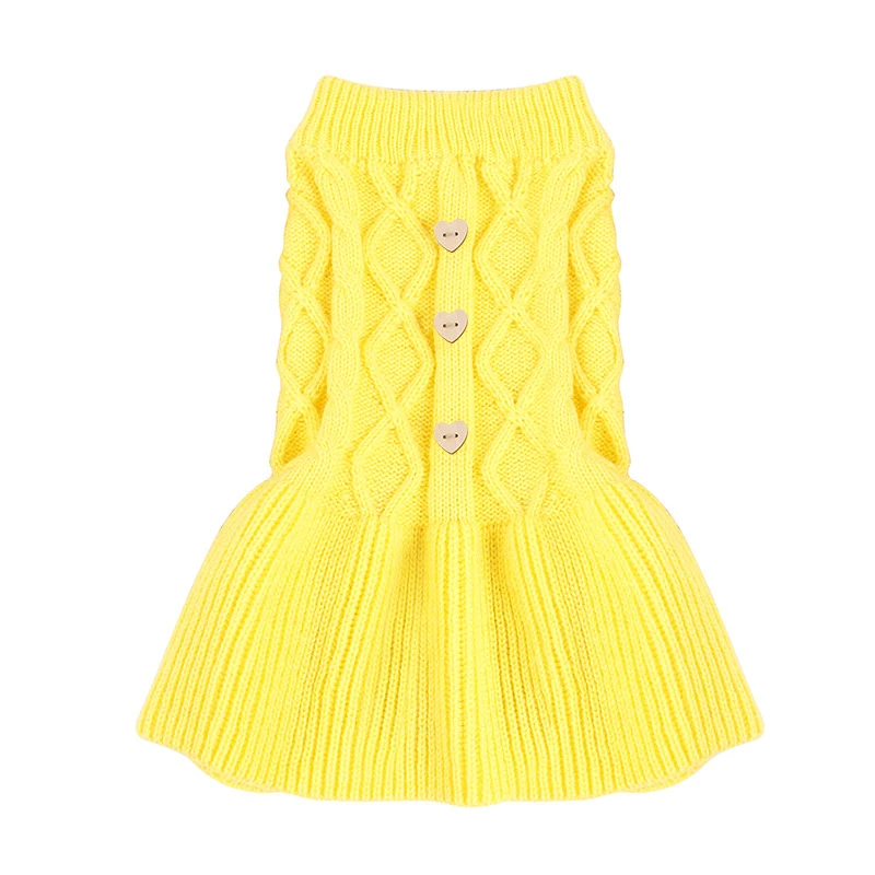 Свитер для собаки домашних животных собак кошек шерстяное платье одежда щенок