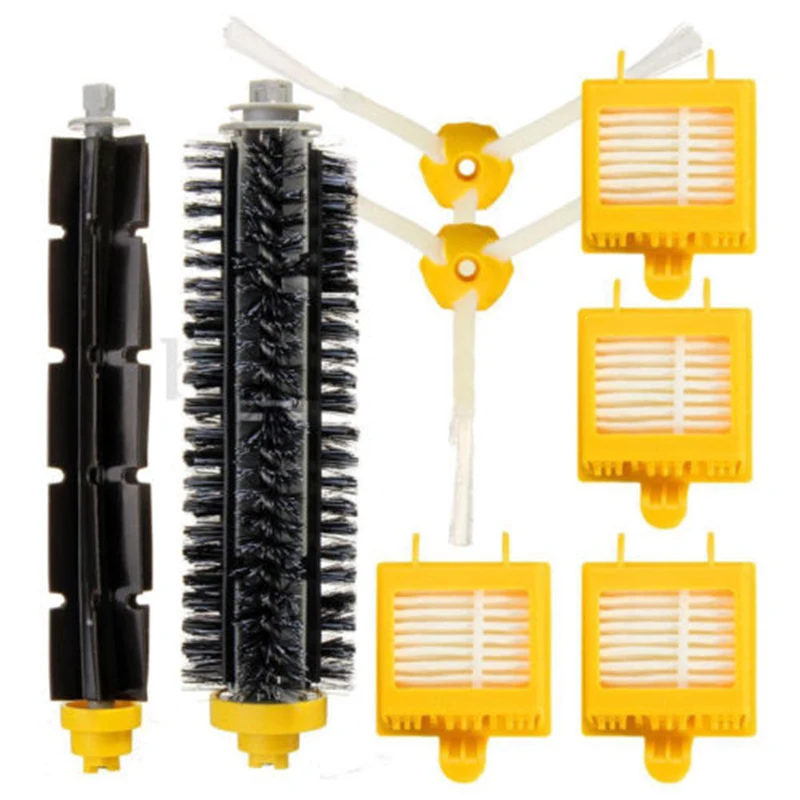 

8pcs Armed Brush Filters For Irobot Roomba Vacuum Part 700 Series 760 770 780