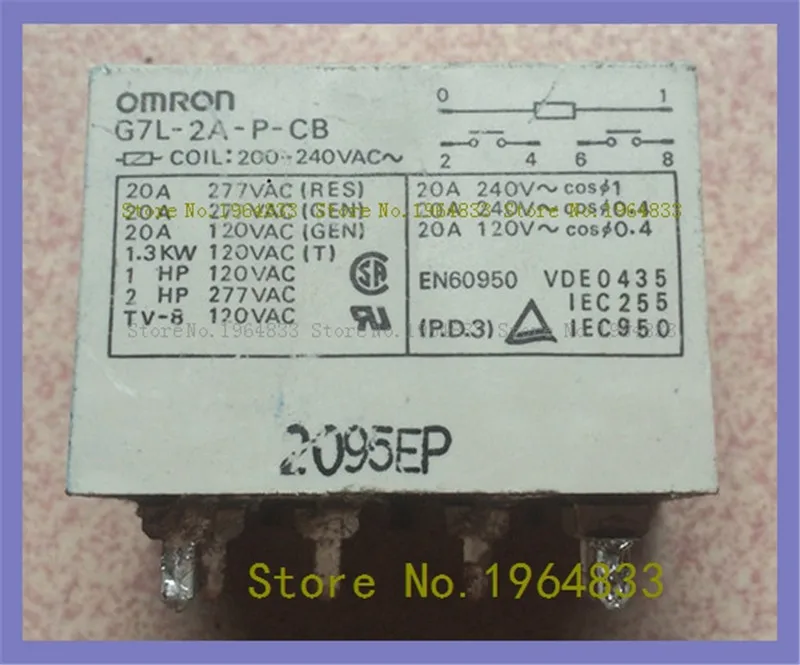 

G7L-2A-P-CB 200-240 В переменного тока