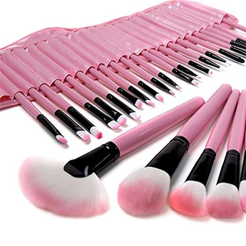 

Soft Set Of Makeup Brushes Kits For Highlighter Eye Cosmetic Powder Foundation Eyeshadow Cosmetics Professional Eyebrows