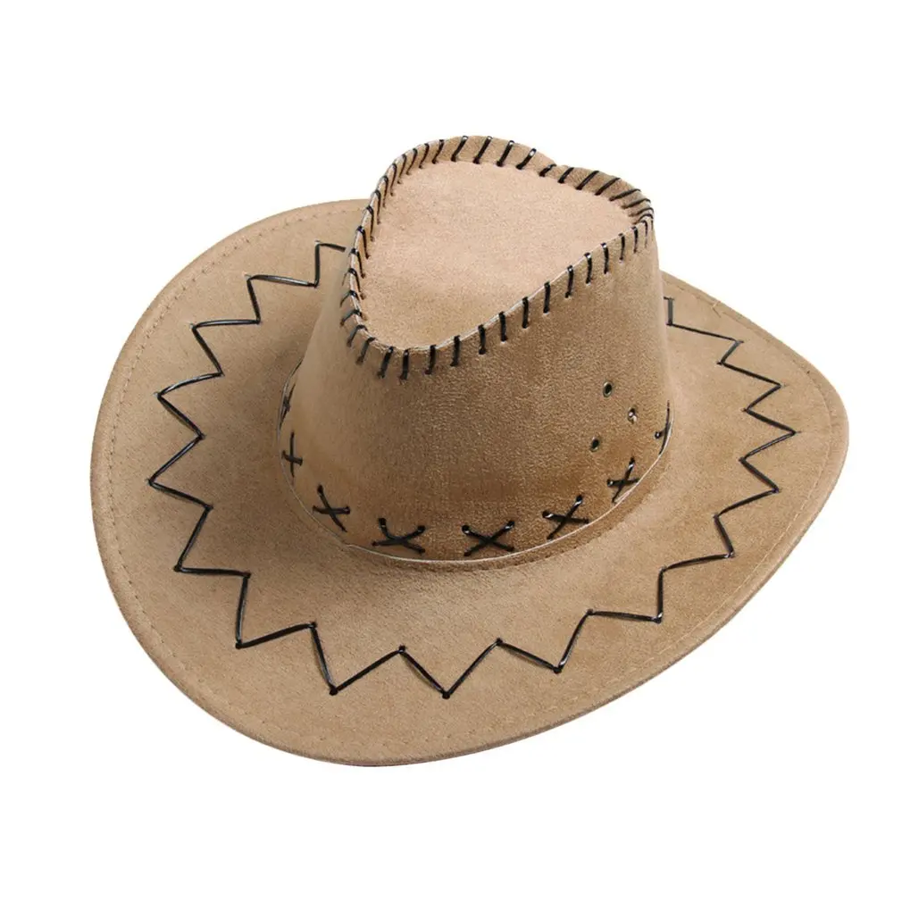 Модный дизайн дышащая мужская и женская шляпа в ковбойском стиле летняя уличная