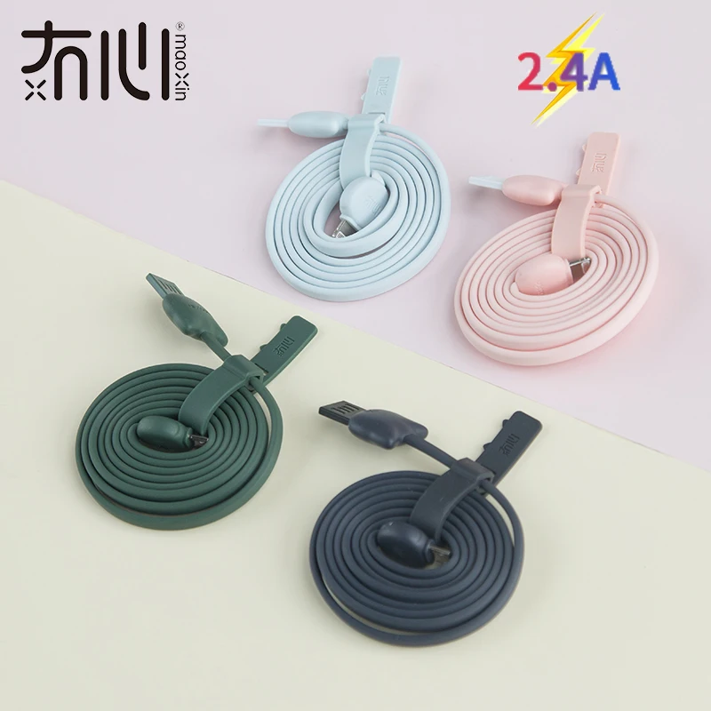 Maoxin милый usb кабель кабель для айфона кабель micro usb кабель micro usb провод для зарядки дизайн кошки кабель быстрая зарядка кабель 1M