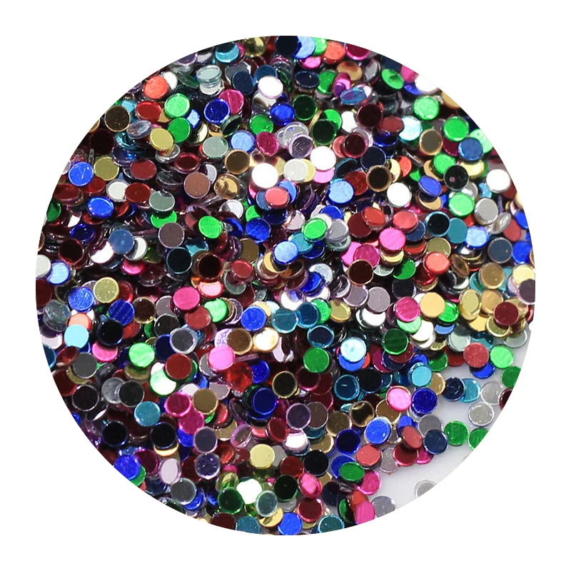 

500 г/пакет с круглыми стразами Ломтики Для слитков фрукты дополнение, Чарующее ювелирное Diy Лизун клейкие аксессуары для нейл-арта игрушка