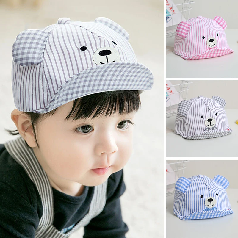 Детская бейсболка с кошачьими ушками хлопковая регулируемая | одежда и обувь