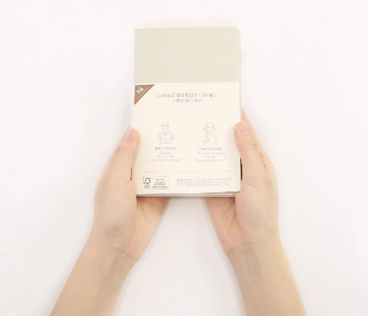 3 шт Youpin два или три точки портативный ноутбук с тремя видами внутренних страниц