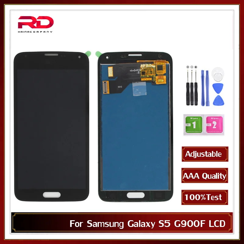 S5 AAA TFT ЖК экран для Samsung Galaxy 4G SM G900 i9600 G900R G900F G900M дисплей сенсорный дигитайзер