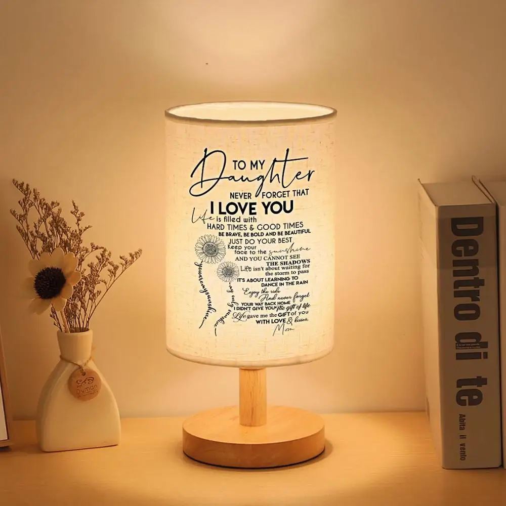 &quotМаме дочке никогда не забывайте что квадратные прикроватные светильники для