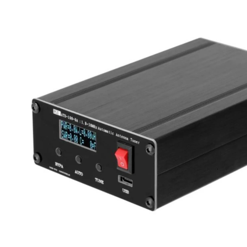 

Shortwave Automatic Antenna Tuning 1.8-54M 100W Antenna Tuning Aluminum Alloy Shell ATU-100