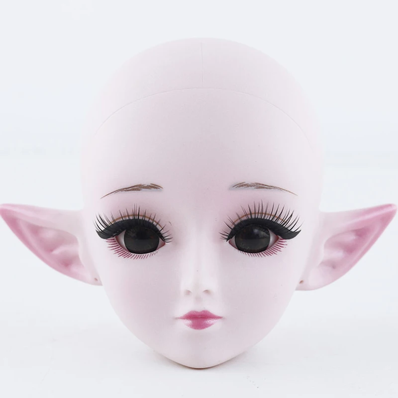 Новые 60 см 21 подвижные швы эльф Bjd куклы игрушка Синий Черный 3D Глаза DIY макияж голый обнаженный BJD кукла игрушка для девочек подарок