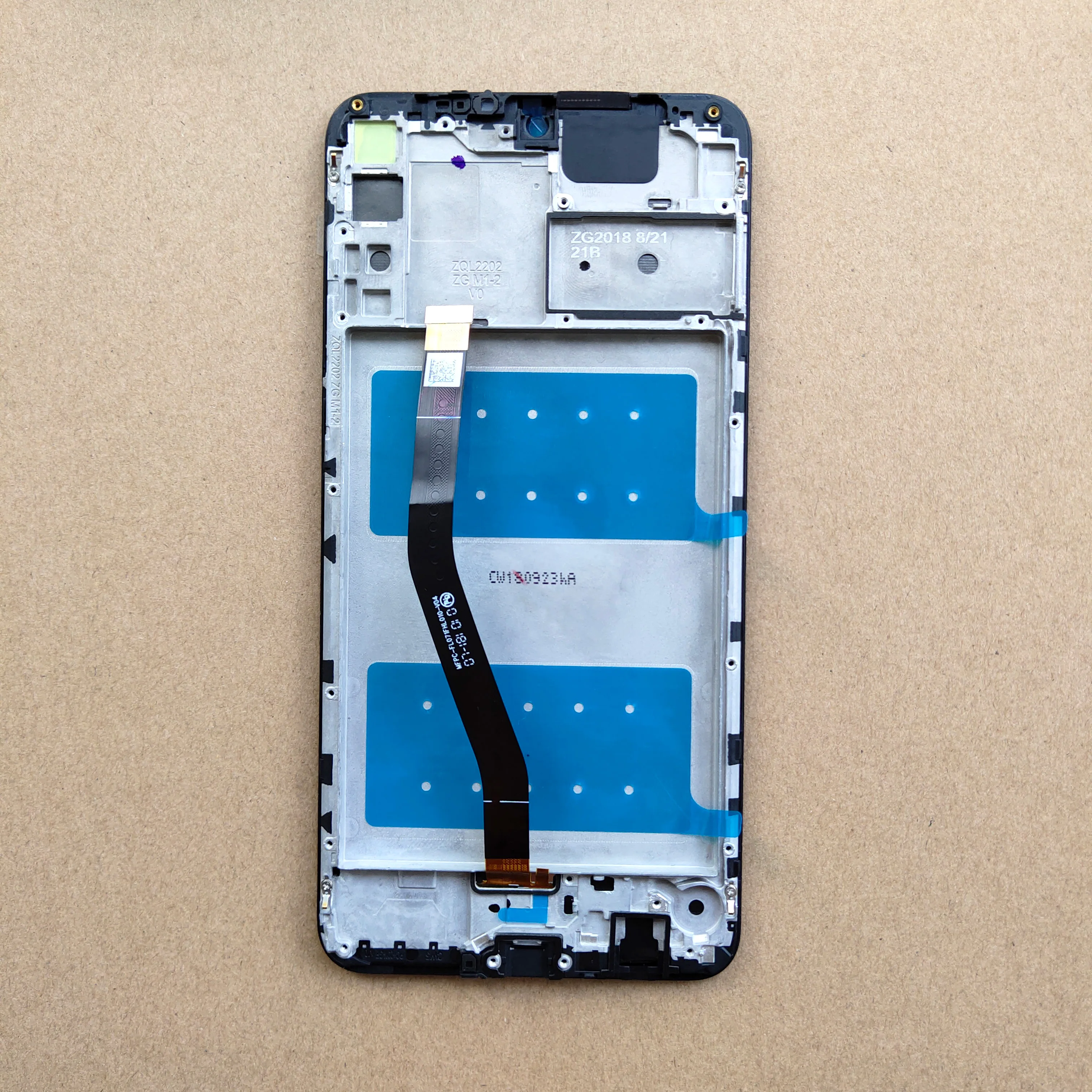 100% протестированный черный 7 12 дюймовый ЖК-дисплей для Huawei Y Max YMax сенсорный экран