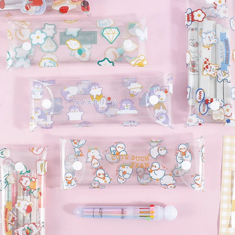 Прозрачный чехол для карандашей из ПВХ|Пеналы| |