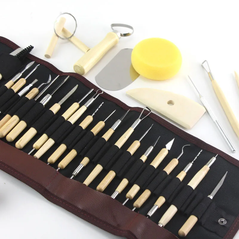 Керамические инструменты глиняная скульптура лепки керамическое моделирование