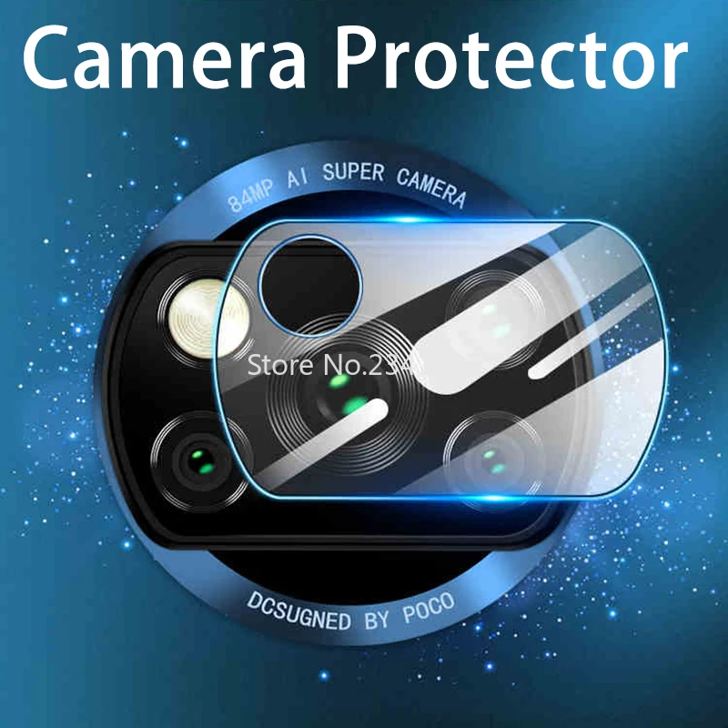 Стеклянный чехол для объектива задней камеры Xiaomi Poco X3 NFC Pocox3 Pro F3 M3 X3pro nfc M X F 3 1 Mi F1