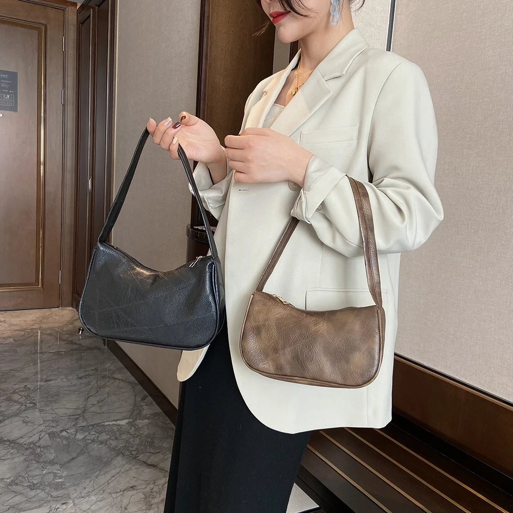 

Сумка женская из искусственной кожи, в стиле ретро