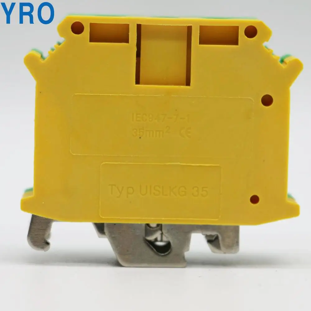 Клеммная колодка на Din рейку магнитный разъем возвратный тип пружинное