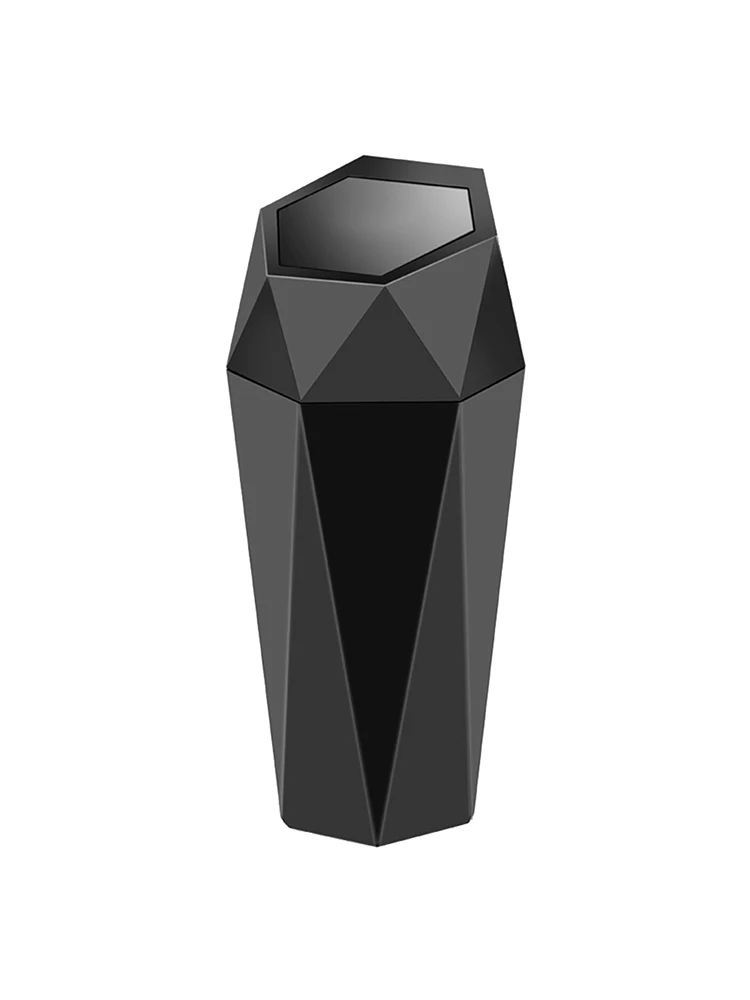 

Car Trash Can Portable Car Dustbin With Lid Leak-proof Auto Mini Garbage Bin For Automotive Car Decoration Kitchen Office Home