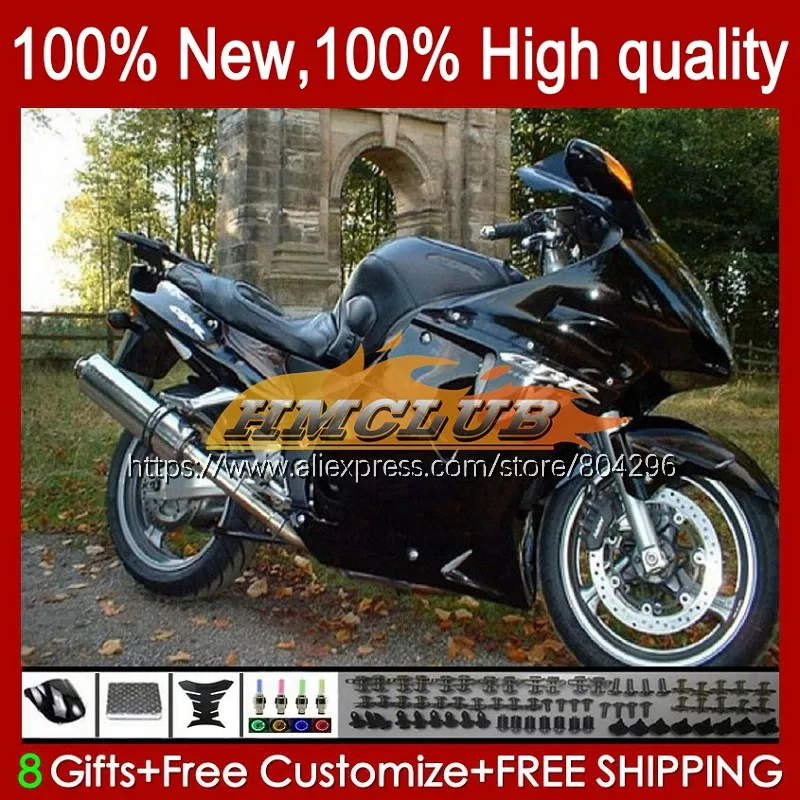 

Обтекатель Blackbird для HONDA Gloss black CBR 1100XX CBR1100XX 96 97 98 99 00 01 19No.35 CBR1100 XX 2002 2003 2004 2005 2006 2007